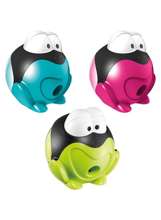 Maped Croc Frog Pencil Sharpener, 3 Pieces Assorted - Image 2